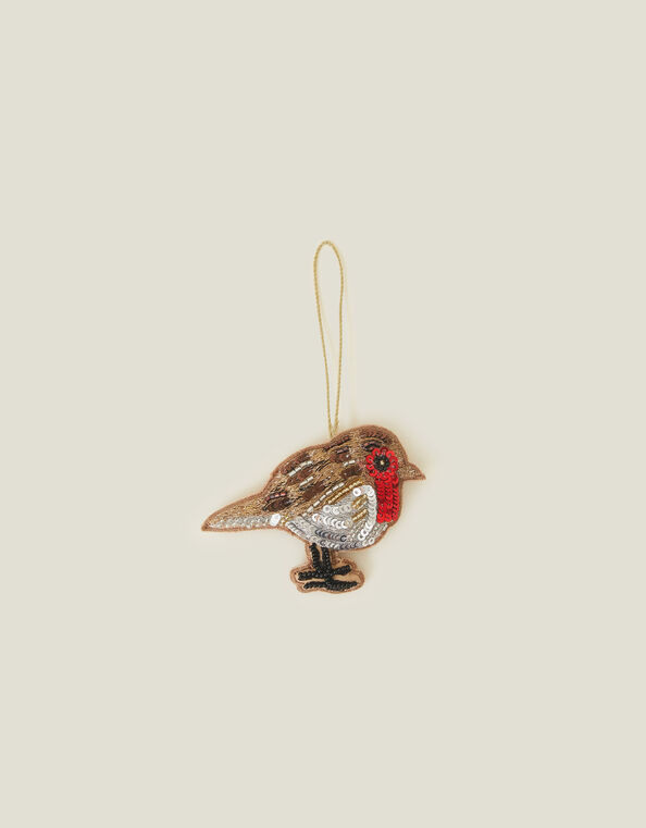 Embellished Robin Decoration, , large