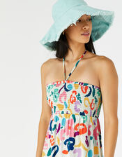 Colour Splash Bandeau Dress, Multi (BRIGHTS-MULTI), large