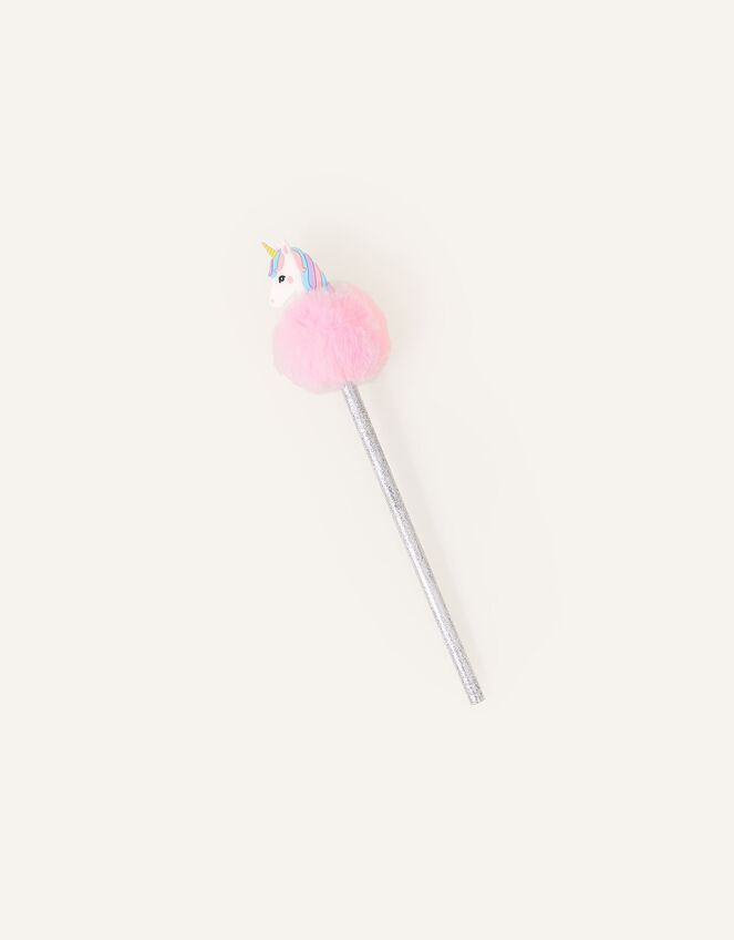 Unicorn Pom-Pom Pencil, , large