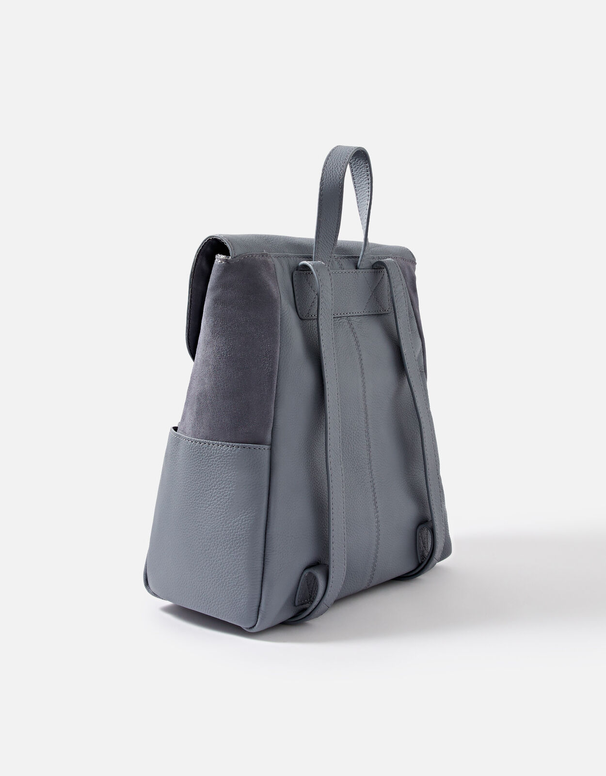 accessorize leather backpack