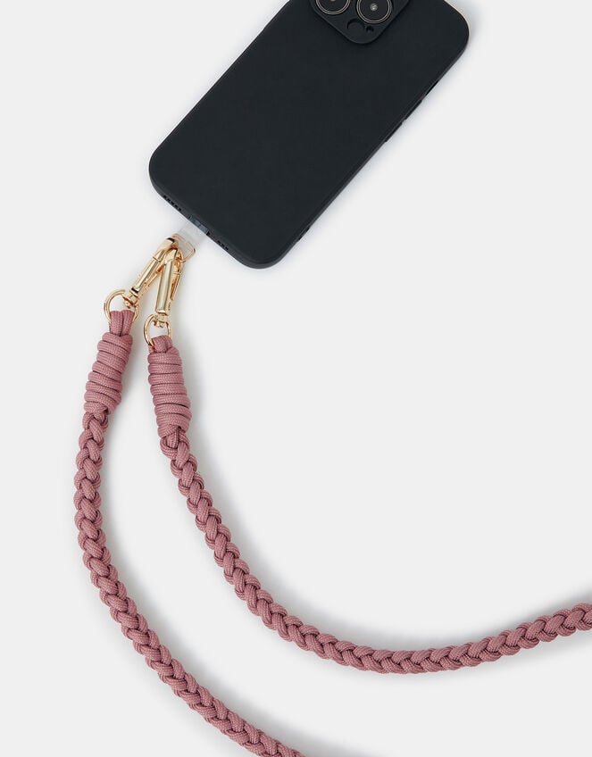 Braided Cord Phone Strap, , large