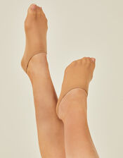 2-Pack Footsie Socks, Nude (NUDE), large