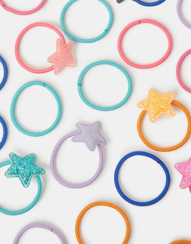 24-Pack Girls Star Hair Bands , , large