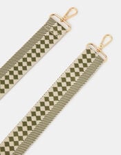 Checkerboard Stripe Bag Strap, , large