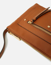 Ellie Cross-Body Bag, Tan (TAN), large