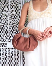 Sleeveless Embellished Maxi Dress, Ivory (IVORY), large