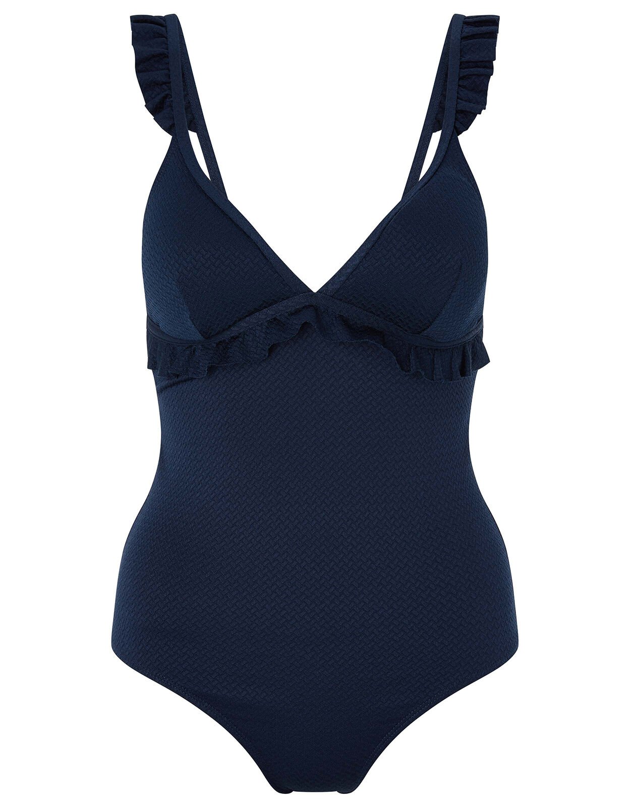 Accessorize ruffle swimsuit sale