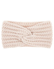 Chunky Knit Bando, Pink (PALE PINK), large