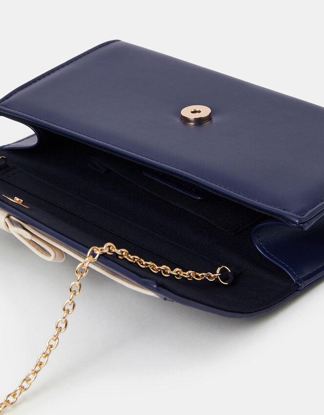 Bow Clutch Bag, , large