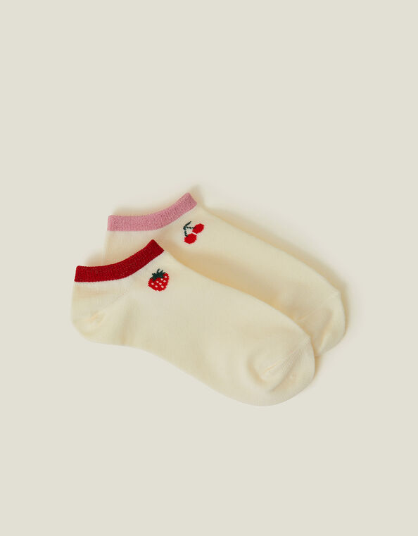 2-Pack Fruity Trainer Socks, , large
