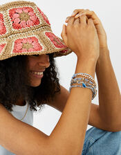 Stretch Bracelet Multipack, Blue (BLUE), large