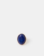 Statement Stone Ring, Blue (BLUE), large