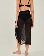 Tassel Trim Sarong, , large