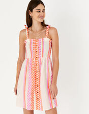 Jacquard Bandeau Dress, Multi (BRIGHTS-MULTI), large