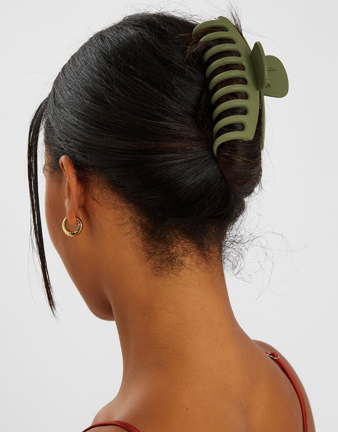 Large Matte Claw Clip, , large