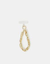 Pearl Beaded Chain Wrist Phone Strap, , large