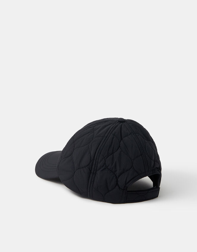 Water-Resistant Quilted Rain Cap, , large