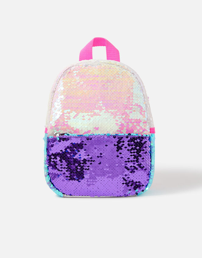 Girls Sequin Backpack, , large