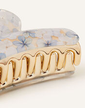 Floral Resin Claw Clip, , large