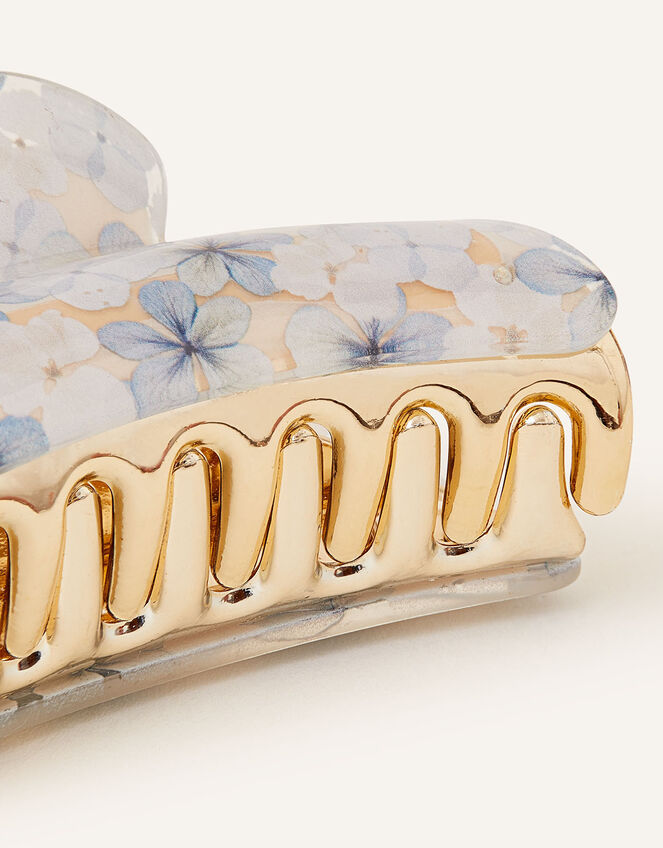 Floral Resin Claw Clip, , large