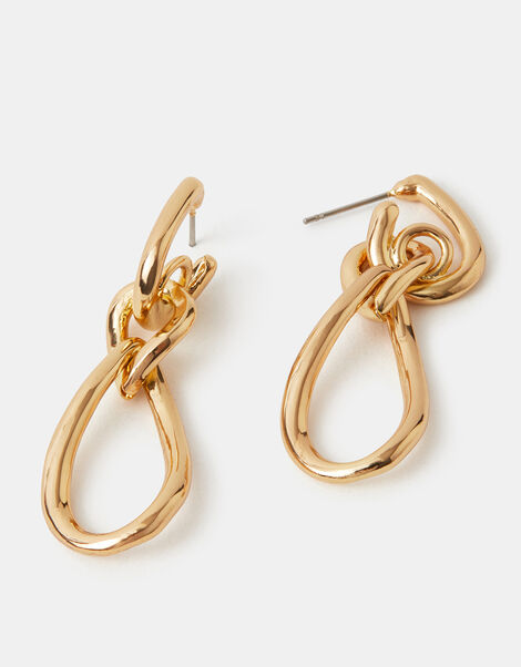 Multi Link Drop Earrings, , large