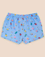 Girls Funshine Swimming Shorts, Blue (BLUE), large