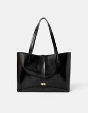 Patent Tote Bag, , large