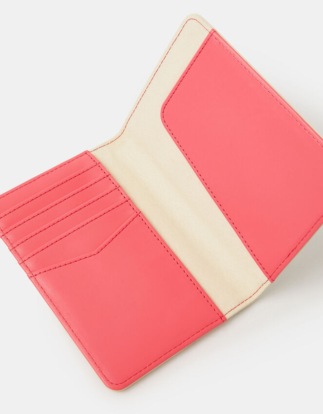 Floral Embroidered Passport Holder, , large