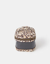 Mini Cheetah Print Make Up Bag, , large
