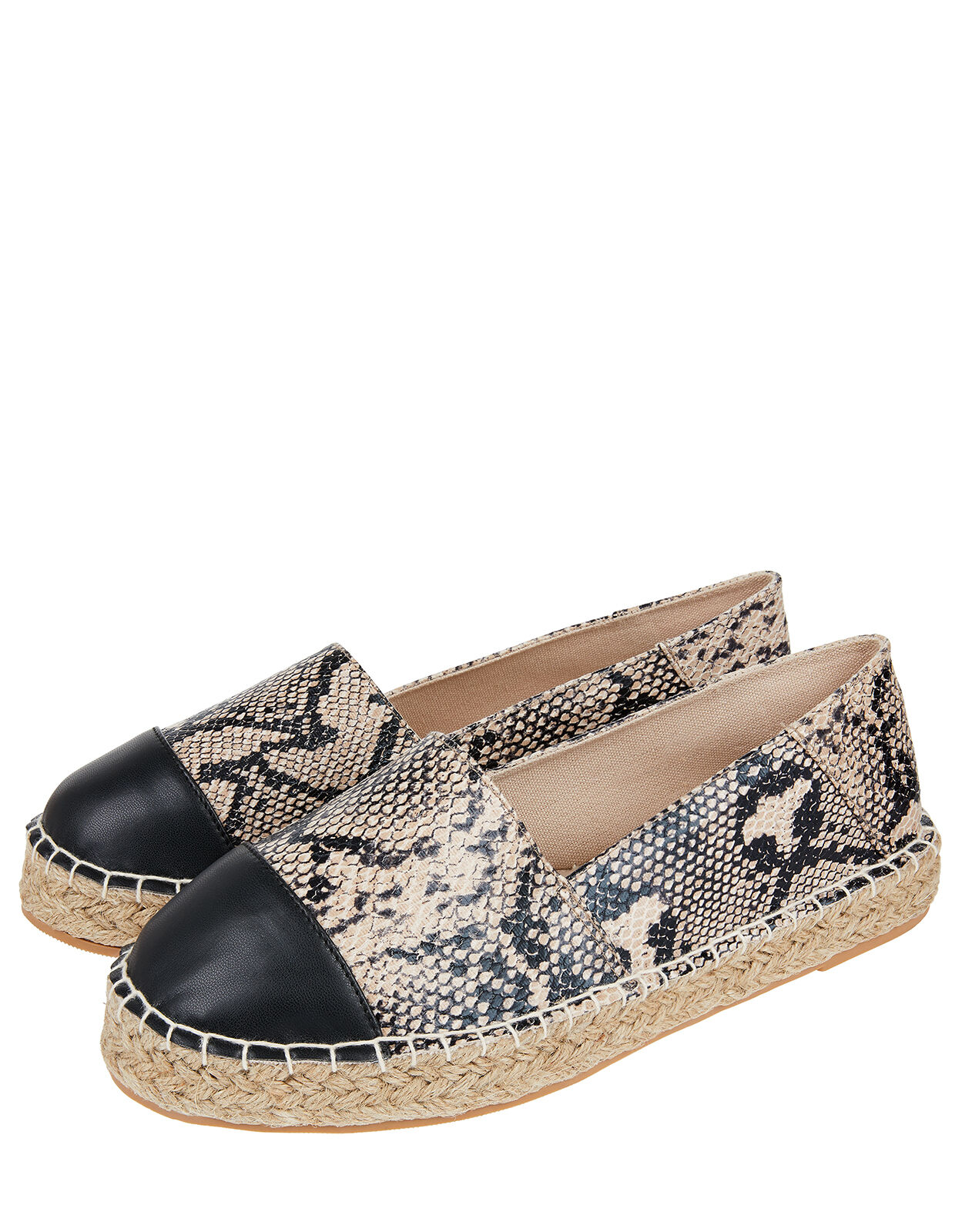 Snake Espadrilles Multi Sandals Flip Flops Accessorize UK