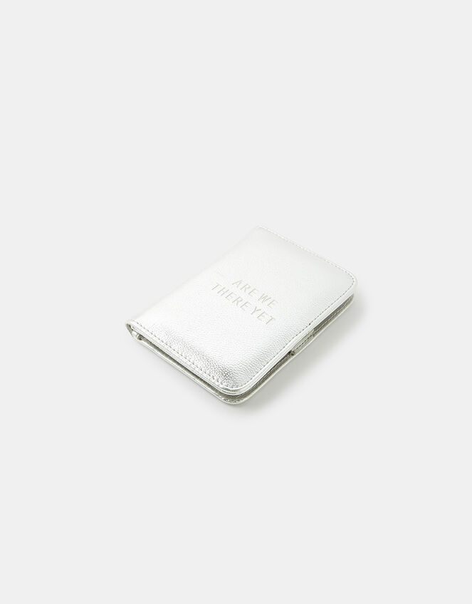 ARE WE THERE YET Metallic Passport Holder Small accessories