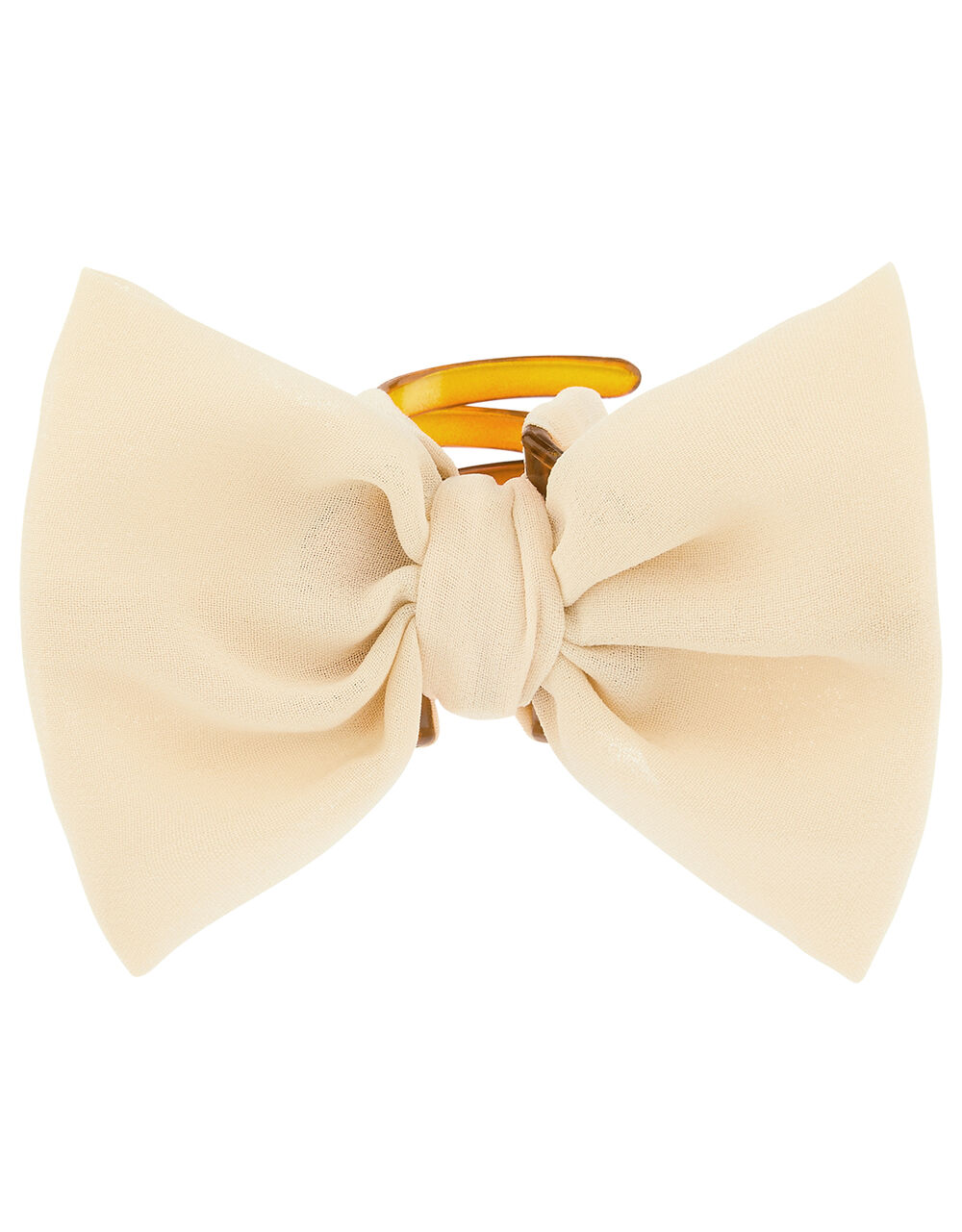 Fabric Bow Bulldog Hair Clip | Hair bands & Scrunchies | Accessorize Global