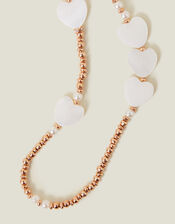 Heart Pearl Bead Phone Wrist Strap, , large