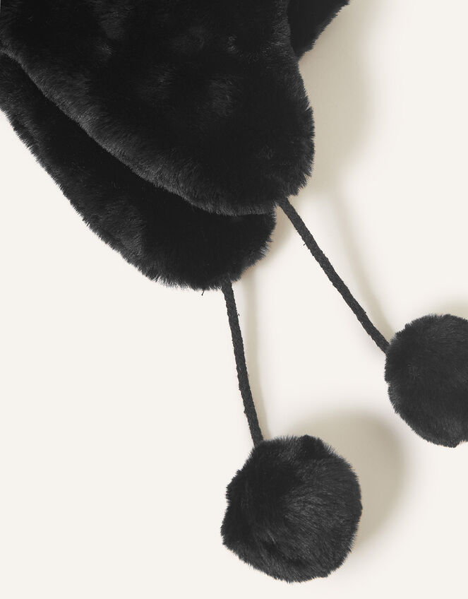 Faux Fur Trapper Hat, , large