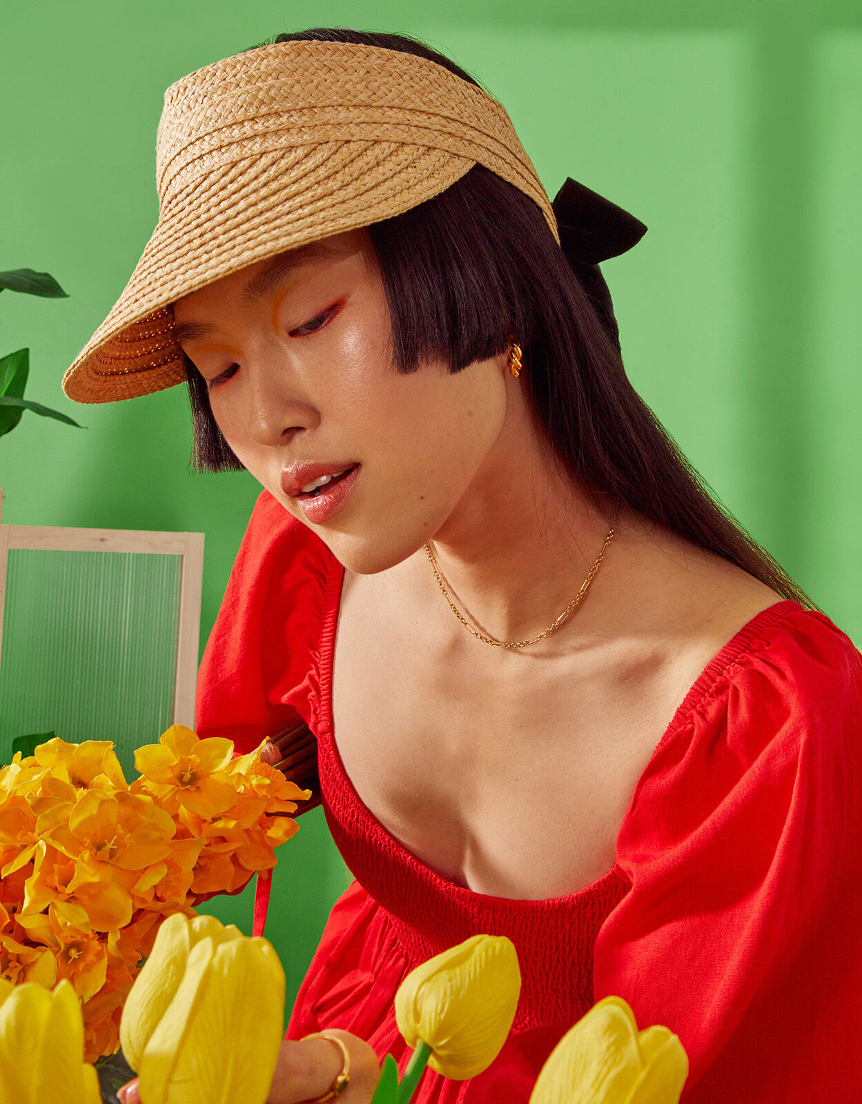 Tie Back Visor Hats Accessorize UK