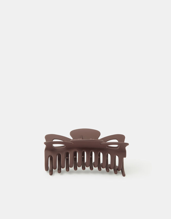 Large Claw Clip, Brown (BROWN), large