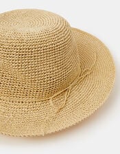 Straw Bucket Hat Natural, , large