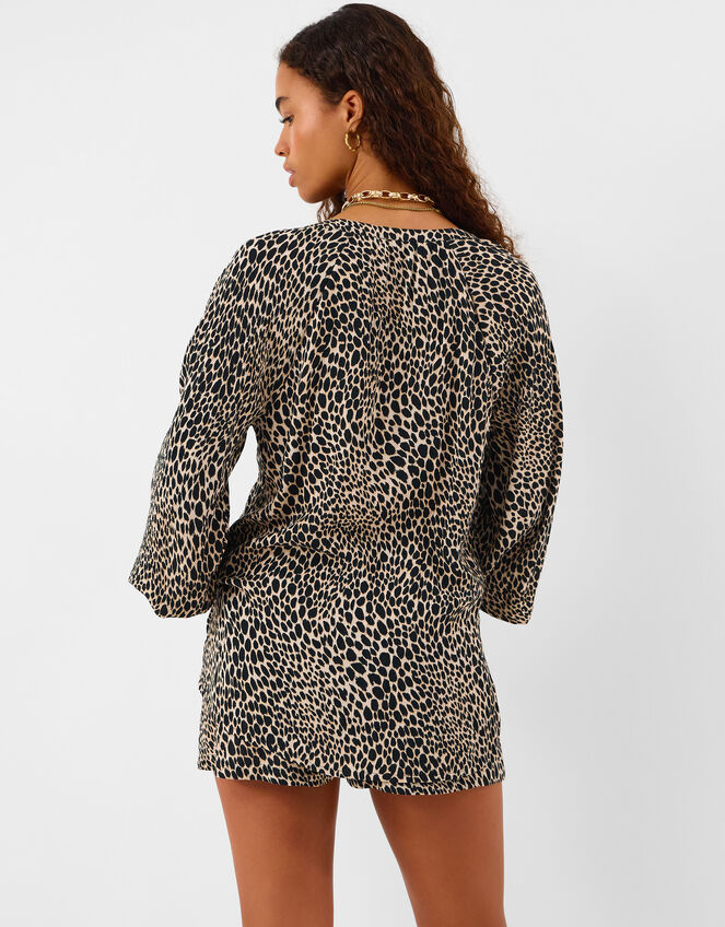 Leopard Print Shirt , Leopard (LEOPARD), large