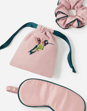 Hummingbird Eye Mask and Scrunchie Set WWF Collaboration, , large