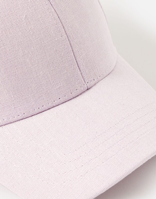 Linen Look Baseball Cap , , large