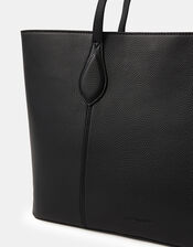 Laptop Tote Bag, Black (BLACK), large