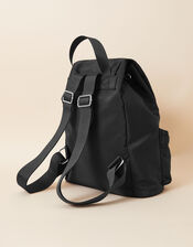 Zip Backpack in Recycled Nylon, , large