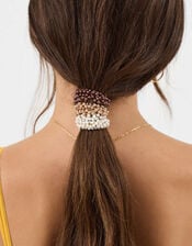 3-Pack Pearl Hair Scrunchies, , large