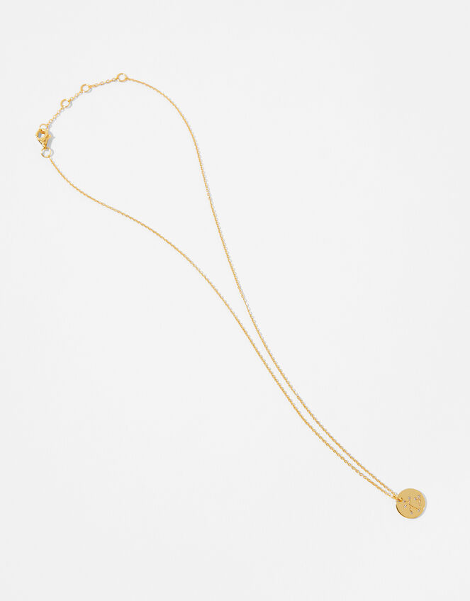 Gold Vermeil Constellation Necklace - Sagittarius, , large