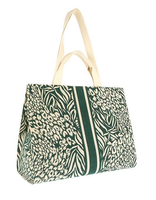 accessorize structured tote bag