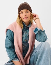 Stripe Beanie Hat, , large