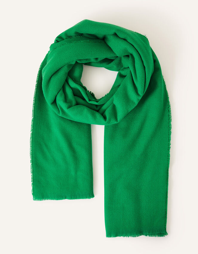 Grace Super-Soft Blanket Scarf Green | Blanket scarves | Accessorize UK