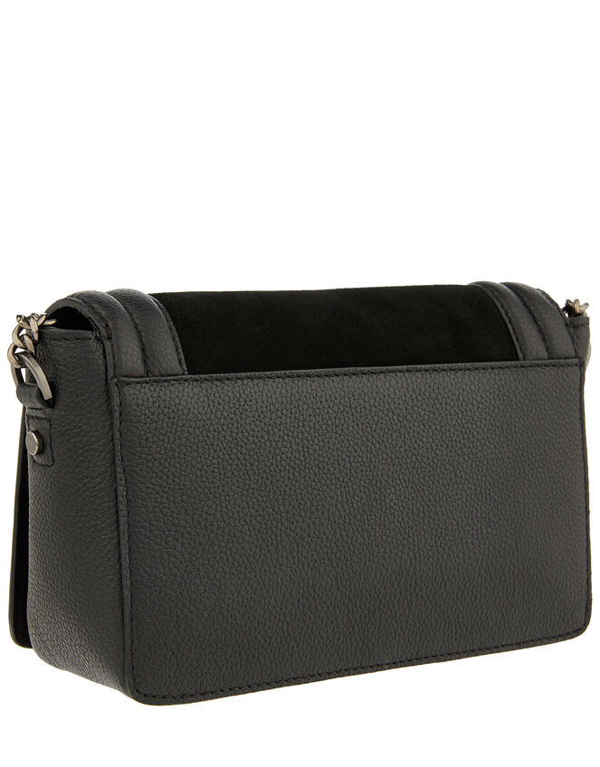 Tasha Leather Cross-Body Bag, , large