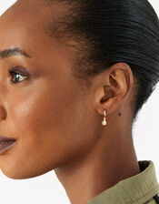 Gold-Plated Sparkle Earring Set, , large