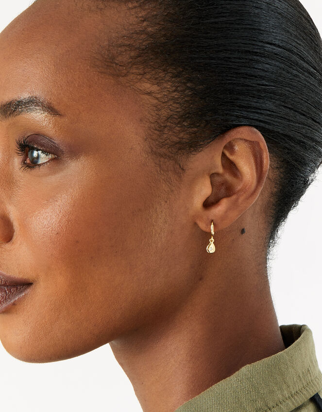Gold-Plated Sparkle Earring Set, , large